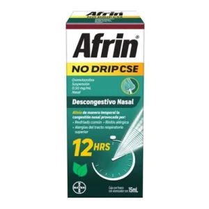 Afrin No Drip Congestión Severa Spray Nasal 15 ml