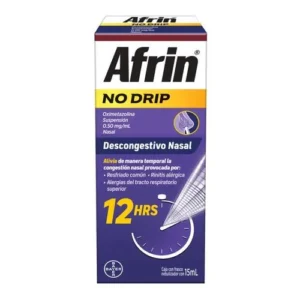 Afrin No Drip Extra Humectante Spray Nasal 15 ml