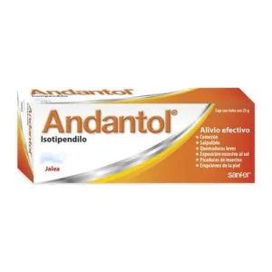 Andantol Jalea 0.75 g 25 g (Isotipendilo)