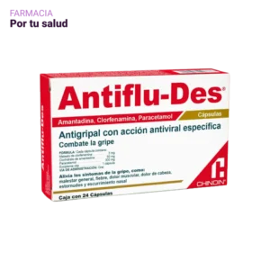 Antiflu-Des cápsulas | Caja con 24 cápsulas