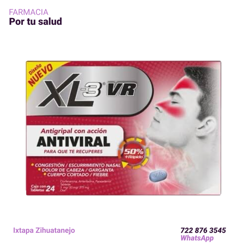 XL-3 VR | Caja con 24 tabletas