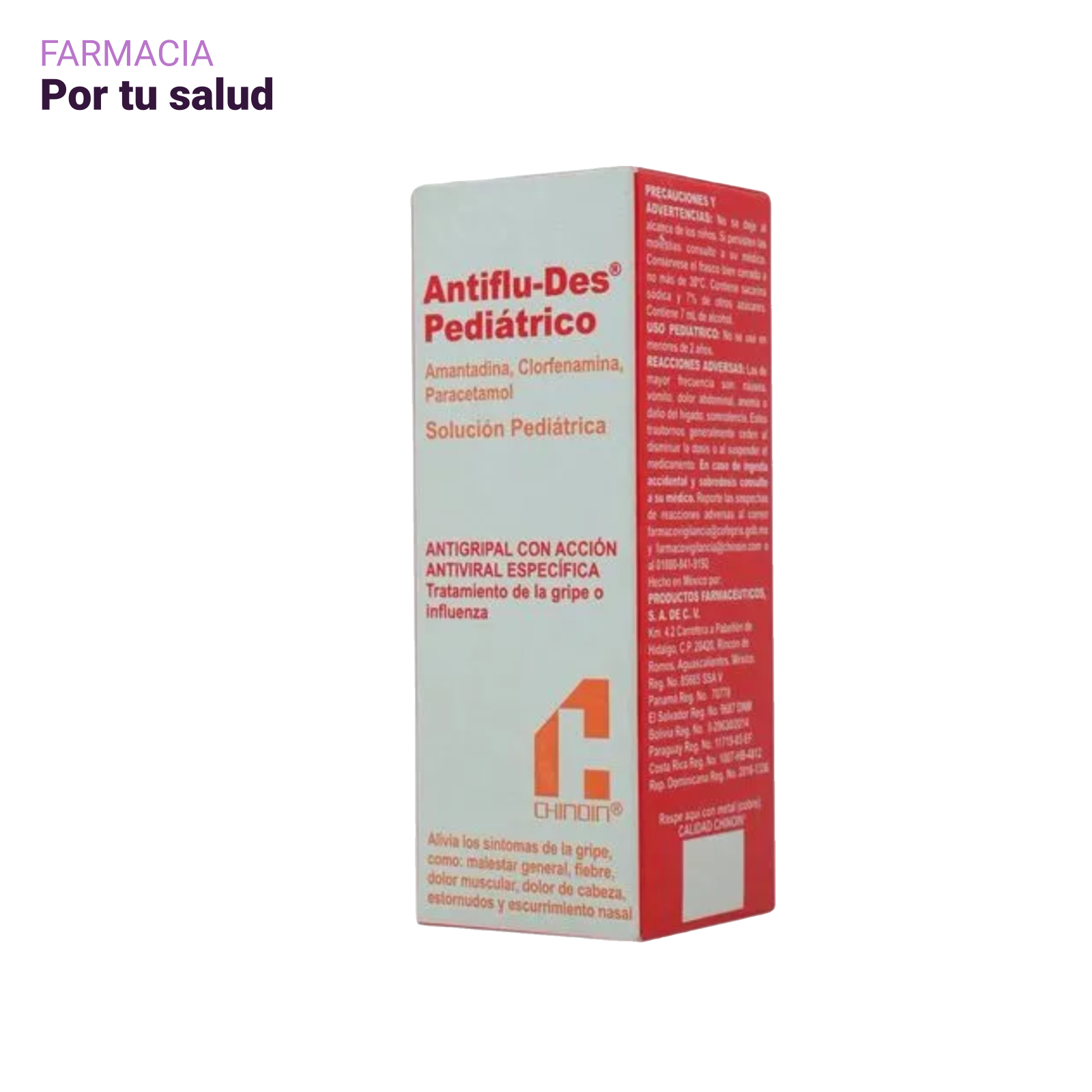 Antiflu-Des Pediátrico | Solución 60 ml