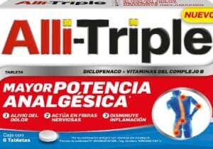Alli-triple caja con 6 tabletas