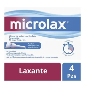 Microlax enema 90 mg/9 mg/ml