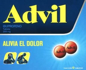 Advil 200 mg grageas con 12 unidades (ibuprofeno)