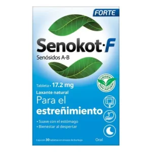 Senokot 187 mg 28 tabletas (senósidos A-B)