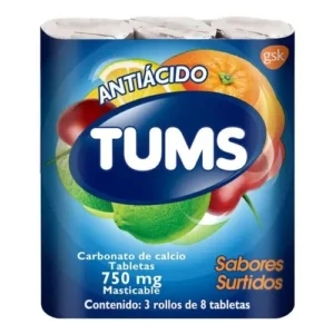 Tums Extra sabor surtido con 3 tubos