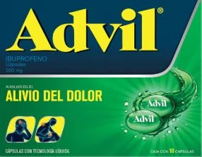 Advil max 400 mg 10 cápsulas (ibuprofeno)