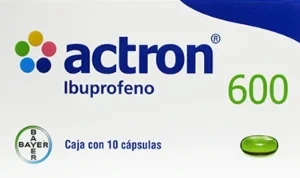 Actron ibuprofeno 600 mg
